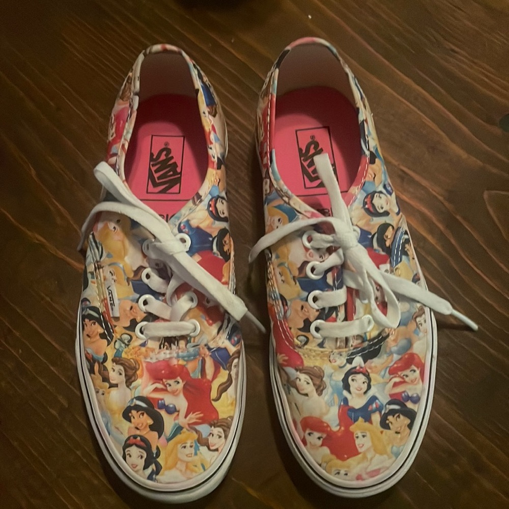 Vans Disney Princess Shoes 7.5